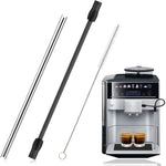 Per Bosch VeroAroma/Siemens EQ.6 Serie Macchina da caffè Tubo del latte e set di spazzole per la pulizia, Brush Set(Dark Gray)