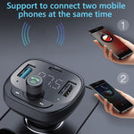 Caricabatterie ad alta potenza per telefono cellulare da 50 W con ricevitore per lettore Bluetooth per auto, S-21