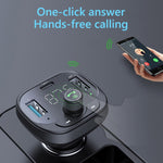 Caricabatterie ad alta potenza per telefono cellulare da 50 W con ricevitore per lettore Bluetooth per auto, S-21