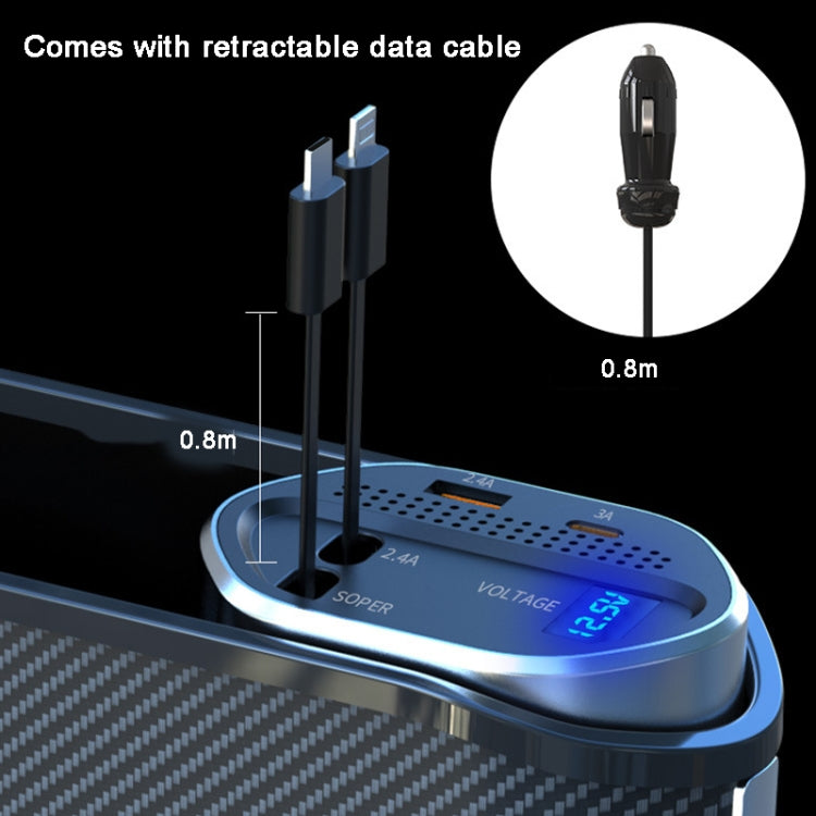 Vano portaoggetti del sedile del veicolo Organizer Tasca laterale della console del sedile anteriore, Specifiche:, Wireless Charging Ordinary  Wire, No Wireless Charging Ordinary Wire, Wireless Charging Upgrade Wire, No Wireless Charging Upgrade Wire