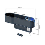 Vano portaoggetti del sedile del veicolo Organizer Tasca laterale della console del sedile anteriore, Specifiche:, Wireless Charging Ordinary  Wire, No Wireless Charging Ordinary Wire, Wireless Charging Upgrade Wire, No Wireless Charging Upgrade Wire