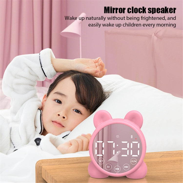 Mini Orologio Specchio Bluetooth con Radio FM