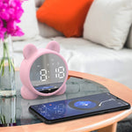 Mini Orologio Specchio Bluetooth con Radio FM