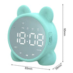 Mini Orologio Specchio Bluetooth con Radio FM