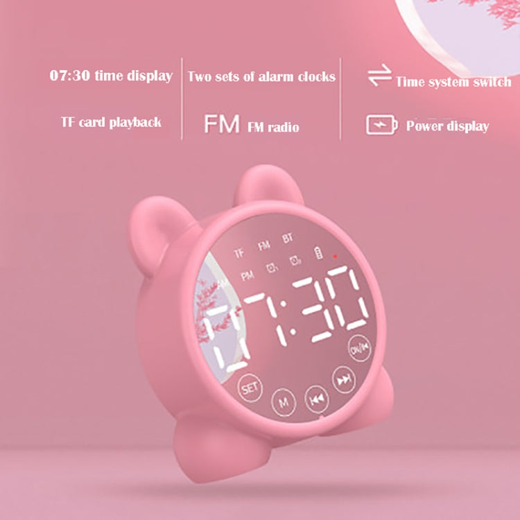 Mini Orologio Specchio Bluetooth con Radio FM