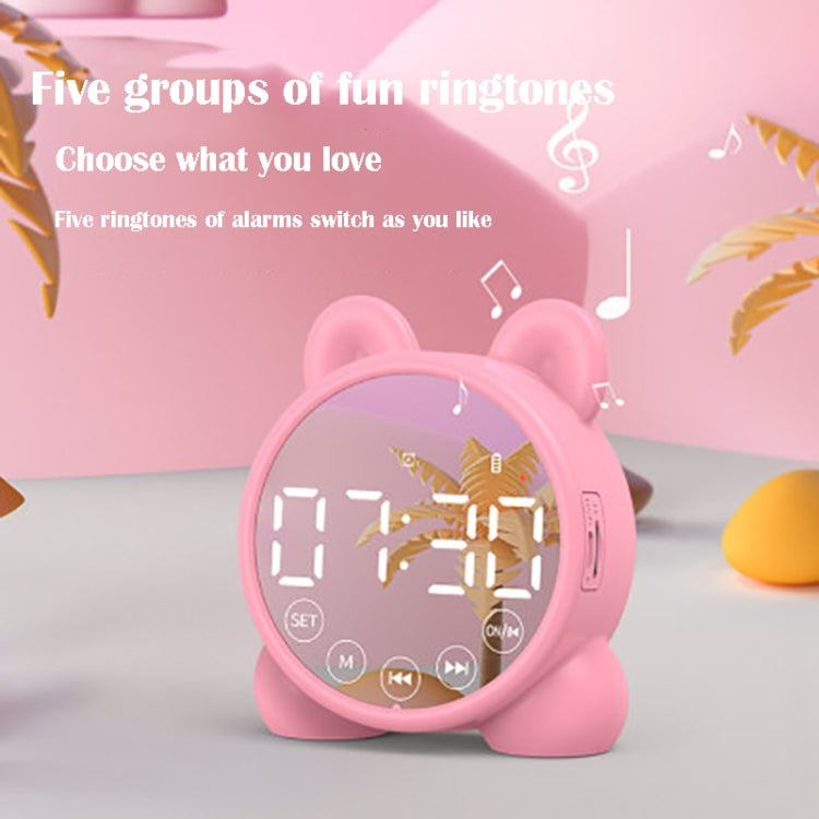 Mini Orologio Specchio Bluetooth con Radio FM