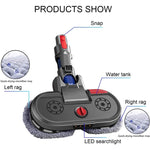Aspirapolvere elettrico con mopping e serbatoio acqua integrato