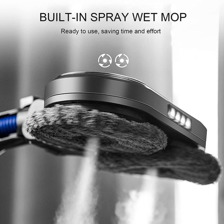 Aspirapolvere elettrico con mopping e serbatoio acqua integrato
