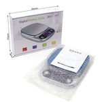 Piccola bilancia elettronica multifunzionale da cucina ad alta precisione Bilancia per alimenti con display digitale LCD, 3kg/ 0.1g, 5kg/ 0.1g, 10kg/ 1g