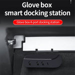 Per Tesla Model 3/Y Car AH37 3 USB + 1 docking station per hub con porta di tipo C/USB-C, AH37