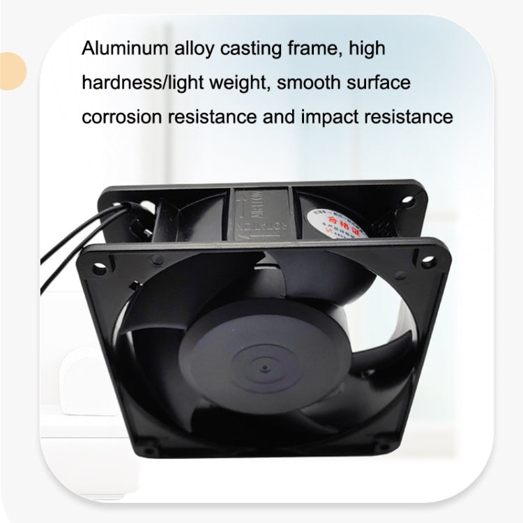 Ventola di raffreddamento Albero dell'armadio di distribuzione dell'alimentazione dell'armadio da 12 cm, XIN RUI FENG XRX12038 110V Double Roller, XIN RUI FENG XRX1203 220V Double Roller, XIN RUI FENG XRX12038 380V Double Roller