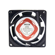 Ventola di raffreddamento per armadio silenzioso da 8 cm, SMUOM SF8025AT 220V Oil Bearing, SMUOM SF8025AT 220V Double Ball Bearing, SMUOM SF8025AT 110V Oil Bearing, SMUOM SF8025AT 110V Double Ball Bearing