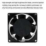 Ventola di raffreddamento per armadio silenzioso da 8 cm, SMUOM SF8025AT 220V Oil Bearing, SMUOM SF8025AT 220V Double Ball Bearing, SMUOM SF8025AT 110V Oil Bearing, SMUOM SF8025AT 110V Double Ball Bearing