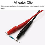 Set 16 in 1 linee test per multimetro 4 mm con clip isolata