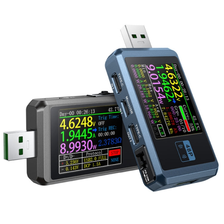 FNIRSI FNB48P Rilevatore caricabatteria USB 4-24V