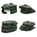 Tavolo da arrampicata per lettino da tartaruga in resina Stump Hideaway House Sunback Table, GT026, GT023, GT149, GT001, GT013S, GT013M