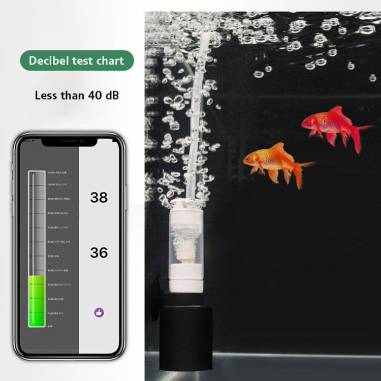 Ossigenatore pneumatico per filtro pneumatico per acquario per acquario piccolo, MB-201