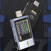 FNIRSI FNB58 Amperometro di tensione USB TIPO-C Tester di alimentazione a carica rapida, Bluetooth, Without Bluetooth