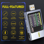 Amperometro USB Tipo-C FNIRSI FNB58 Tester Alimentazione