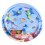 Tappetino per giochi d'acqua per bambini da 93 cm Tappetino gonfiabile per squali in PVC, 93cm Shark