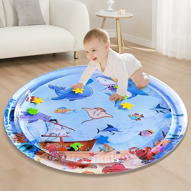 Tappetino per giochi d'acqua per bambini da 93 cm Tappetino gonfiabile per squali in PVC, 93cm Shark
