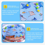 Tappetino per giochi d'acqua per bambini da 93 cm Tappetino gonfiabile per squali in PVC, 93cm Shark