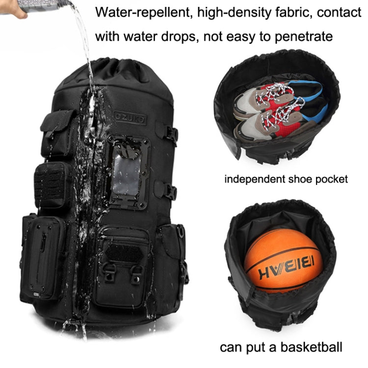 Ozuko 9573 Zaino da basket sportivo multifunzionale Zaino da uomo impermeabile da esterno