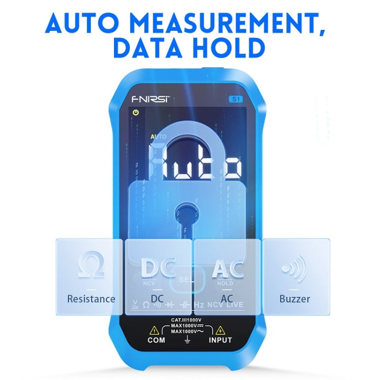 Multimetro digitale automatico FNIRSI S1 alta precisione