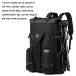 Ozuko 9631 Zaino da esterno impermeabile Borsa da baseball da viaggio di grande capacità