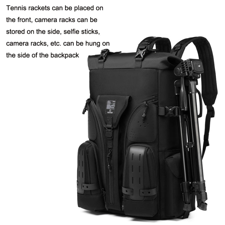 Ozuko 9631 Zaino da esterno impermeabile Borsa da baseball da viaggio di grande capacità
