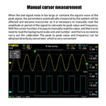Oscilloscopio digitale FNIRSI 2 in 1 100MHz 1GS/s doppio canale