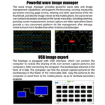Oscilloscopio digitale FNIRSI 2 in 1 100MHz 1GS/s doppio canale