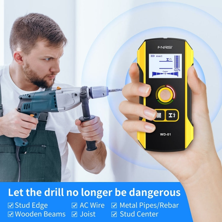 FNIRSI WD-01 Scanner per rilevatori di metalli a parete