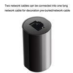 YM88013-Y Versione per la protezione dai fulmini Testa dritta di rete Cavo di rete RJ45 Testa a doppio passaggio, Straight-Through Head
