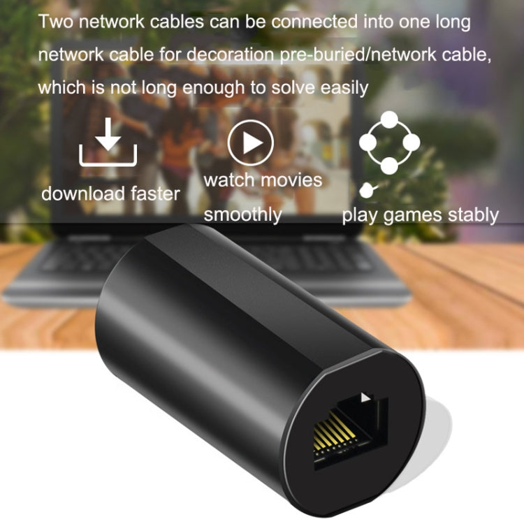 YM88013-Y Versione per la protezione dai fulmini Testa dritta di rete Cavo di rete RJ45 Testa a doppio passaggio, Straight-Through Head