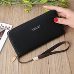 Scrub Portafoglio lungo Portafoglio da donna Borsa con cerniera