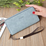Scrub Portafoglio lungo Portafoglio da donna Borsa con cerniera