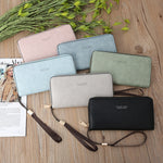 Scrub Portafoglio lungo Portafoglio da donna Borsa con cerniera