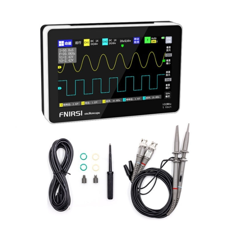 Oscilloscopio digitale FNIRSI 1013D 2 canali 100 MHz