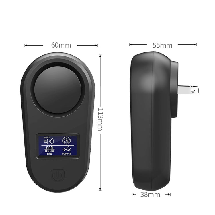 Display ad alta potenza Repellente per topi ad ultrasuoni Repellente per zanzare Repellente per insetti intelligente per la casa, US Plug, EU Plug, UK Plug, AU Plug