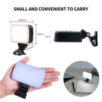 Luce LED ricaricabile per videoconferenza con regolazione colore