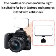 Luce LED ricaricabile per videoconferenza con regolazione colore