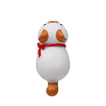Simpatico cartone animato Cat 3D Magnete per frigorifero Materiale della cassa del telefono cellulare, Black Scarf Cat, Money Pattern Cat, 3 -color Cat, White Scarf Cat, Gray Striped Cat