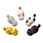 Simpatico cartone animato Cat 3D Magnete per frigorifero Materiale della cassa del telefono cellulare, Black Scarf Cat, Money Pattern Cat, 3 -color Cat, White Scarf Cat, Gray Striped Cat