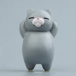 Magnete per frigorifero con gatto dei cartoni animati Ornamento in resina, With Magnetic Sticker, Without Magnetic Sticker