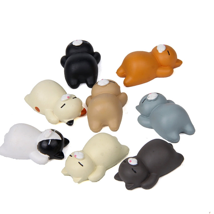 Magnete per frigorifero con gatto dei cartoni animati Ornamento in resina, With Magnetic Sticker, Without Magnetic Sticker