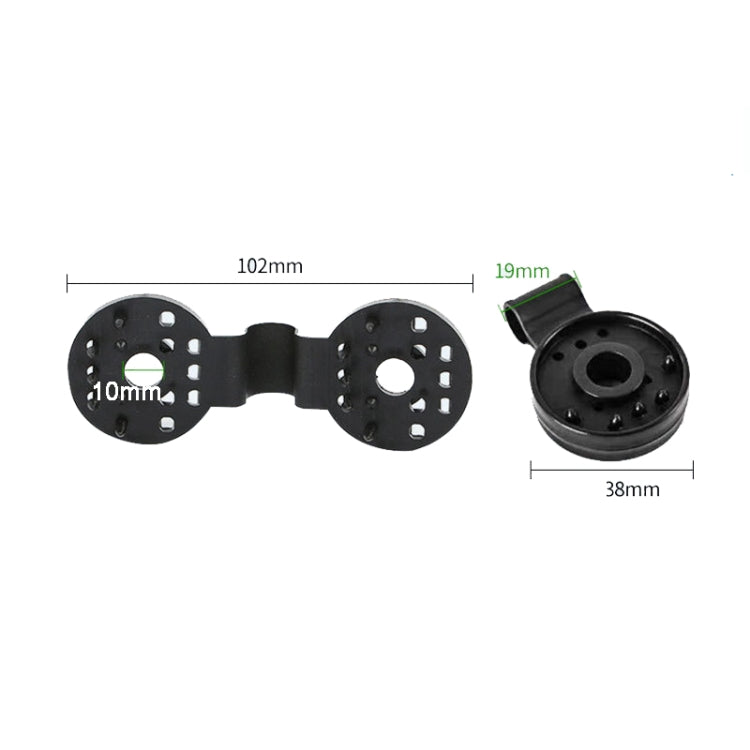50 pezzi di clip per rete parasole da giardino serra per rete parasole in tessuto, Round Type