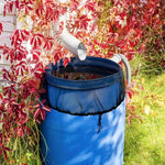 Copertura per zanzariera a secchio, protezione per giardino esterno, filtro per foglie, 95cm