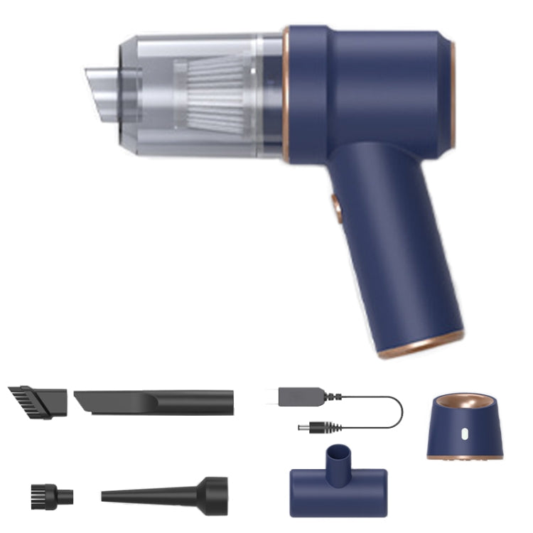 Piccolo aspirapolvere per auto con ricarica wireless Aspirapolvere portatile ad alta potenza, 117C-Blue, 117CD-Blue, 117CG-Blue, 117C-Black, 117CD-Black, 117CG-Black, 117C-White, 117CD-White