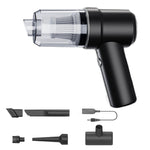 Piccolo aspirapolvere per auto con ricarica wireless Aspirapolvere portatile ad alta potenza, 117C-Blue, 117CD-Blue, 117CG-Blue, 117C-Black, 117CD-Black, 117CG-Black, 117C-White, 117CD-White
